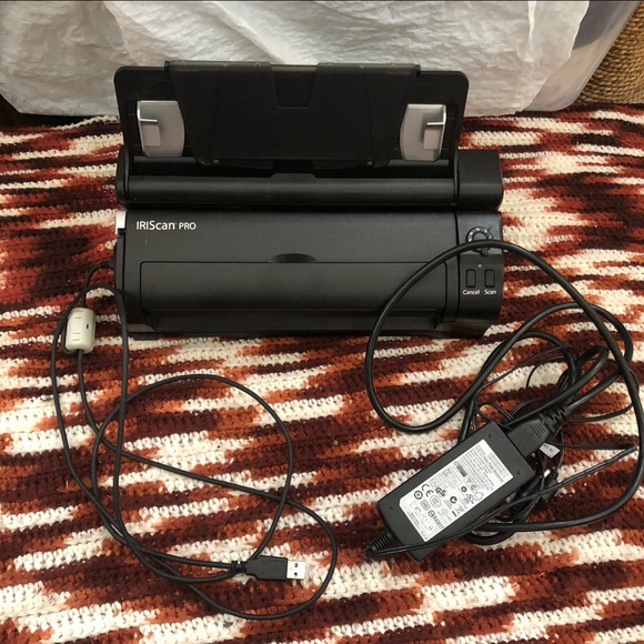 I.R.I.S IRIScan Pro Cloud Sheetfed Color Document Scanner Windows Mac OS